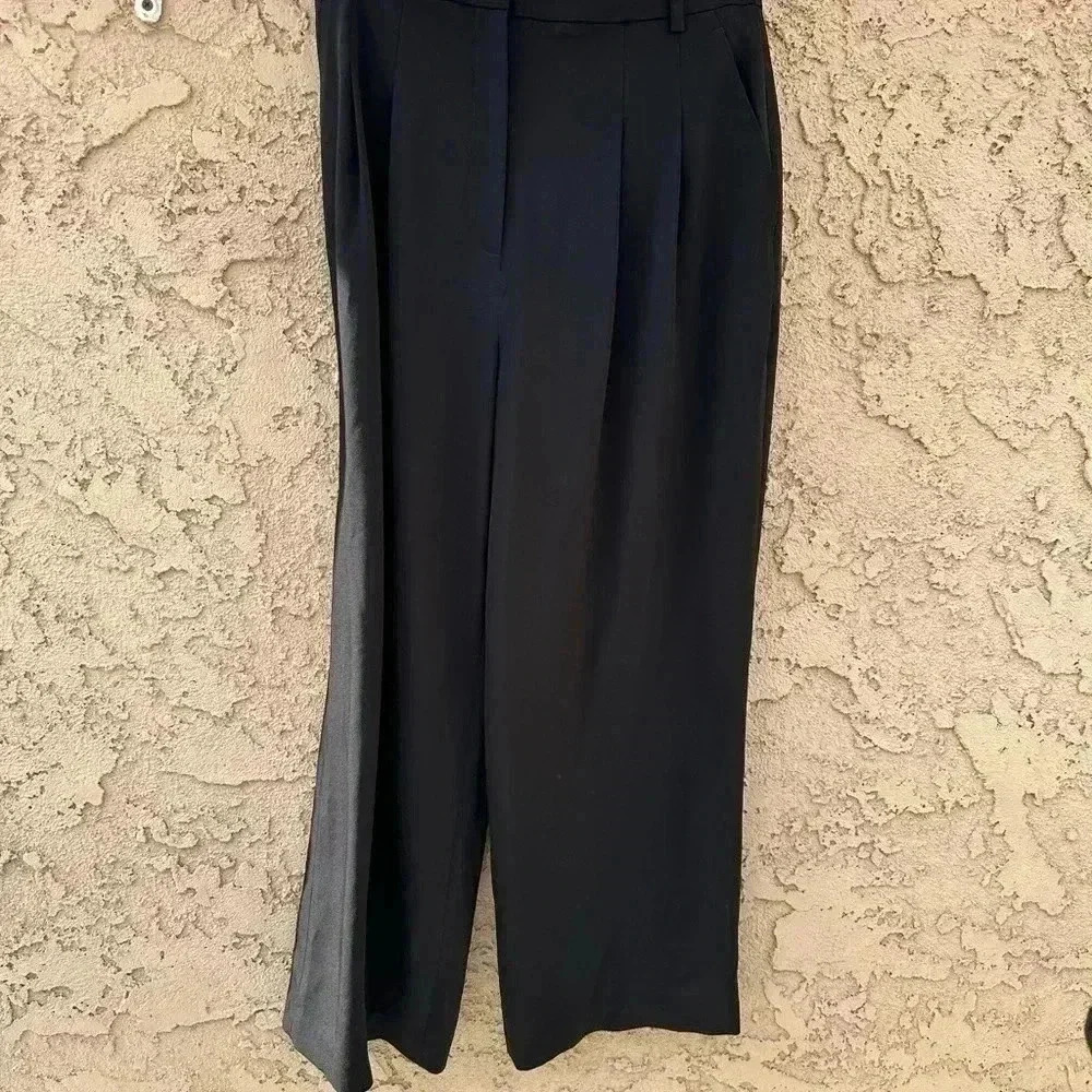 H&M dressy wide leg pants size 10 - Picture 4 of 12